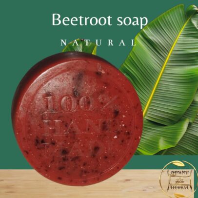 Beetroot soap